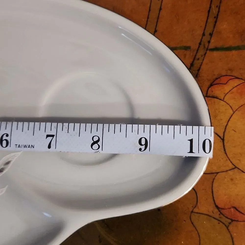 Sapphire by Deville Snack Plate and Footed Cup